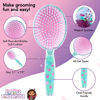 Picture of Gabby's Dollhouse Hair Brush with Magical Sparkling Stars Confetti Hair Brush - Kids Hair Brush Ages 3+