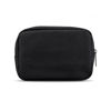 Picture of ERCRYSTO Universal Electronics/Accessories Soft Carrying Case Bag, Durable & Light-weight,Suitable for Out-going, Business, Travel and Cosmetics Kit (Small-Black)