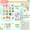 Picture of 800 Pcs Cute Stickers for Teens Water Bottle Stickers for Kids, Waterproof Aesthetic Sticker Pack for Laptop Luggage Notebook Skateboard Scrapbook Vinyl Stickers for Adults Girls Gifts