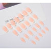 Picture of RikView French Tip Press on Nails Medium Fake Nails White Stick on Nails Square Pink Nails for Women