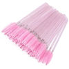 Picture of Tbestmax 300 Disposable Mascara Wands Spoolies Eye Lash Brush for Eyebrow/Eyelash Extension Pink