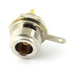 Picture of Maxmoral 2PCS N Female Panel Mount with Nut Bulkhead Handle Solder Post Connector RF Coax Coaxial Adapter