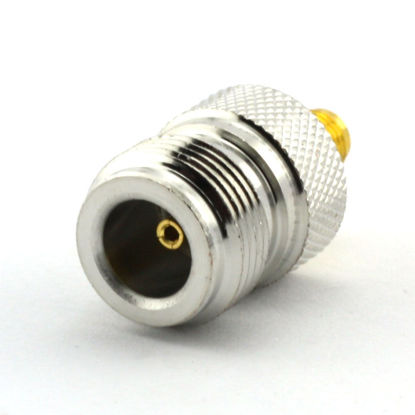 Picture of Maxmoral 2PCS N Female to SMA Female Connector RF Coax Coaxial Adapter