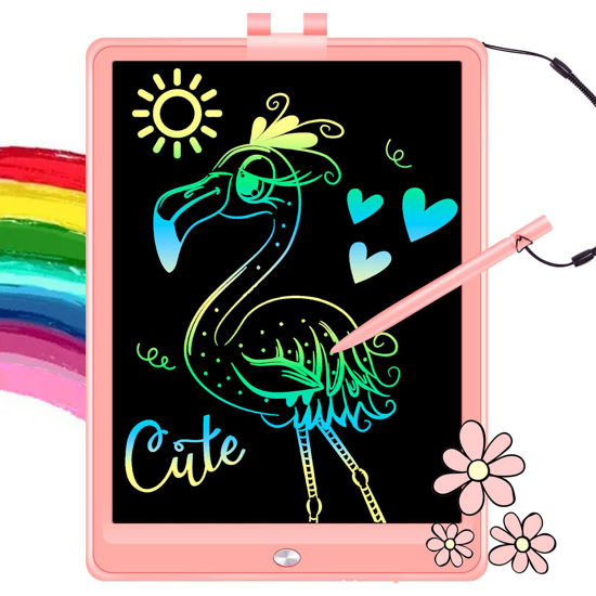 10 Inch LCD Writing Tablet Toddler Doodle Board Drawing Pad, Electronic  Drawing Board with Lock Function for Kids and Adults at Home, School and  Office Blue 