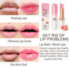 Picture of evpct 2Pcs Peach Tinted Lip Balms PH Lip Color Changing Lipstick Balm Stain Gift Set Queen for Women Girls Korean Mood Long Lasting Color Change Light Pink Lipstick Lip Tint Makeup Lip Plumper Gloss