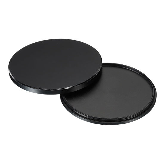 Picture of PATIKIL 67mm Lens Cap, Camera Lens Cap Cover Universal Front Metal Lens Filter Stacks Cap Protective Case for 67mm Camera Circular Polarizing Fader ND Filter, Black