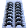 Picture of GMAGICTOBO False Eyelashes Fluffy Wispy False Lashes Dramatic Faux 3D Mink Lashes Thick Volume Long Soft Strip Eye Lashes Pack 8 Pairs