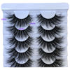 Picture of GMAGICTOBO False Eyelashes Fluffy Wispy False Lashes Dramatic Faux 3D Mink Lashes Thick Volume Long Soft Strip Eye Lashes Pack 8 Pairs