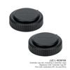 Picture of JJC 2 Packs RF Mount Lens Teleconverter Dust Cap Cover for Canon Telephoto Extender EXT. RF1.4X and EXT. RF2x on Canon RF 100-500mm RF 600mm RF 800mm Lens Replaces Canon Extender Cap RF