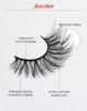 Picture of Jiocolor False Eyelashes Fluffy Lashes 14mm Dramatic Long Eyelashes Wispy Natural Look Lashes Soft Faux Mink Eyelashes 3D 6D Lashes 7 Pairs Lashes Fake lashes Pack X27 Texture Lashes