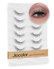 Picture of False Eyelashes Clear Band Lashes Natural Look Wispy Faux Mink Lashes Demi-wispies Fake Lahes 13MM 7 Pairs