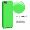 Picture of kwmobile TPU Silicone Case Compatible with Apple iPod Touch 6G / 7G (6th and 7th Generation) - Case Soft Flexible Protective Cover - Lime Green