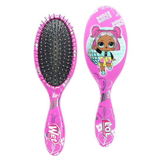 Picture of Wet Brush Lol Dolls Original Detangler Brush - VRQT - Ultra-Soft IntelliFlex Bristles Glide Through Tangles with Ease - Pain Free Comb for Women, Men, Boys and Girls