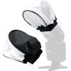 Picture of Beeiee Camera Flash Diffuser, Flash Bounce Diffuser Cap,Soft Universal Cloth for Flashes (White 2 Pack)