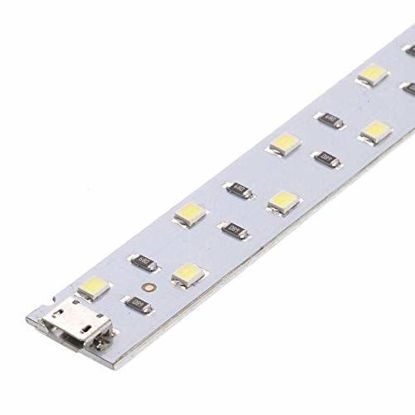 Picture of Beeiee LED Light Strip 14" with USB and Self-Adhesive for Studio Box Photography Light Tent (14")