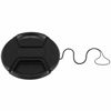 Picture of Haoge 105mm Center Pinch Snap On Front Lens Cap Cover with Cap Keeper for Canon Nikon Sony Fujifilm Sigma Tamron and Other 105mm Filter Thread Lens