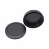 Picture of Body Cap & Rear Lens Cap Cover for Canon EOS R6 EOS R5 EOS R EOS RP EOS R3 EOS R7 EOS R10 EOS R6 Mark ii More Canon RF Mount and Lens Accessories with Hot Shoe Cover