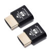 Picture of EVanlak HDMI Dummy Plug Headless Ghost Display Emulator Premium Aluminum PC（Fit Headless-1920x1080 New 3RD@60Hz）-2Pack