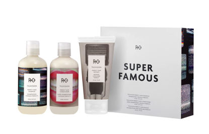 Picture of R+Co Super Famous Kit | Deeply Replenishes + Fights Frizz + Nourishing for All Hair Types | Vegan + Cruelty-Free |