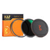 Picture of K&F Concept 82mm Magnetic ND64 Lens Filter (6-Stop Fixed Neutral Density Filter) Magnetic Basic Ring + Filter Cap with 28 Multi-Layer Coatings for Camera Lens (Nano-X Series)