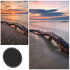 Picture of K&F Concept 82mm Magnetic ND64 Lens Filter (6-Stop Fixed Neutral Density Filter) Magnetic Basic Ring + Filter Cap with 28 Multi-Layer Coatings for Camera Lens (Nano-X Series)