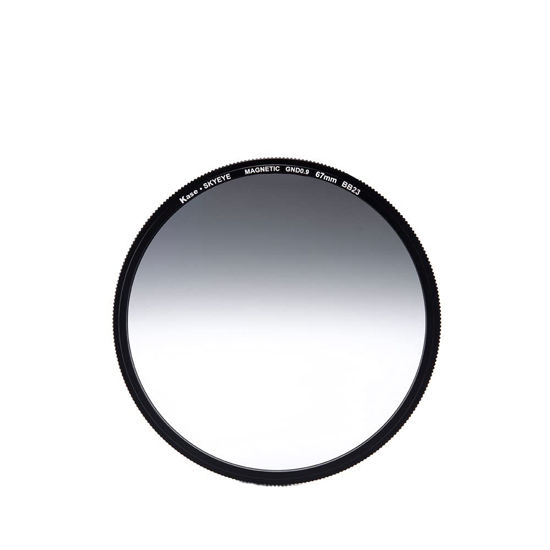 Picture of Kase Skyeye 67mm Soft Grad 0.9 Magnetic MC Optical Glass Filter Incl Adapter 67 3 Stop