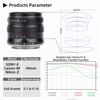 Picture of Brightin Star 55mm F1.8 Full Frame Large Aperture Manual Focus Mirrorless Camera Lens, Fit for Canon RF-Mount EOS-RP, EOS-R, EOS-R5, EOS R7, EOS-R6, EOS-R3, EOS-R10