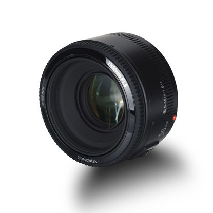 Picture of YONGNUO YN50mm F1.8C Lens, Large Aperture Auto Focus Lens, 50MM F1.8 for Canon EF Mount EOS Cameras