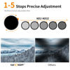 Picture of K&F Concept 62mm Black Diffusion 1/4 Effect & Variable ND2-ND32 ND Filter 2-in-1 for Camera Lens with 28 Multi-Layer Coatings (Nano-X Series)