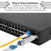 Picture of 10Pcs SFP Network Transceiver Module, 1.25 Gigabit Single Mode LC Duplex 1000BASE-LX Dual Fiber SFP 20km 1310nm