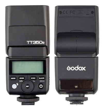 Picture of GODOX TT350N TTL 2.4G GN36 Camera Flash, Nikon Camera Dedicated Flash 1/8000s HSS 0.1-2.2 Recycle Time 210 Full Power Flash