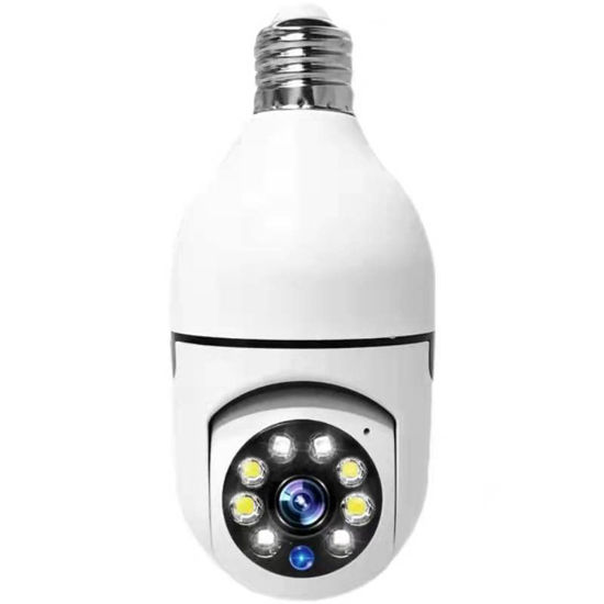 Picture of TEDATATA Light Bulb Security Camera, 2.4G&5G WiFi Surveillance Camera,355 Degree Full HD, with Motion Detection Alarm and Night Vision for Outdoor-Indoor