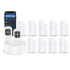 Picture of tolviviov Home Alarm System(2nd Gen), 12 Pieces Smart Home Alarm Security System DIY No Monthly Fee, Phone Alert, Alarm Siren, Door/Window Sensors, Remotes, Work with Alexa, for House Apartment Office