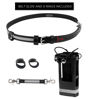 Picture of Firefighter Reflective Radio Strap and Holder Leather Bundle Set Includes Radio Holster, Strap, Sway Strap, Cord Keepers Fits for Motorola APX 6000/6000XE/8000/8000XE