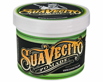 Picture of Suavecito Pomade Matte (Shine-Free) Formula 32 oz, 1 Pack - Medium Hold Hair Pomade For Men - Low Shine Matte Hair Paste For Natural Texture Hairstyles