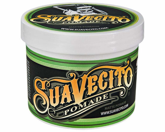 Picture of Suavecito Pomade Matte (Shine-Free) Formula 32 oz, 1 Pack - Medium Hold Hair Pomade For Men - Low Shine Matte Hair Paste For Natural Texture Hairstyles