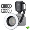 Picture of Godox ML-150II ML150II Macro LED Ring Flash Speedlite GN12 0.1-2s Recycle Time 5800K±200K for Sony Canon Nikon Fuji Olympus Panasonic DSLR Cameras for Video Production, Animal and Plant Photography