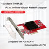 Picture of 10GBase-T/NBASE-T PCIe3.0 X4 Network Card NIC Adapter AQC107 10GB/5GB/2.5GB/1000Mbps PCI Express Gigabit Ethernet Card RJ45 LAN Controller Support PXE for Windows/Linux/MAC/VMware