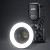 Picture of Godox ML-150II ML150II LED Macro Ring Flash GN12 0.1-2s Recycle Time 5800K±200K for Canon Sony Nikon Fuji Olympus Panasonic Camera for Insect,Flowers,Portraits,Dental,Jewelry,Plant Etc Photography