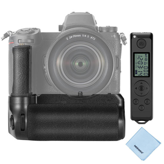 Picture of NEEWER MB-N11 Replacement Vertical Battery Grip with 2.4G Control, Compatible with Nikon Z6 II & Z7 II Camera and EN-EL15c/ EN-EL15b/ EN-EL15a/ EN-EL15 Battery (Batteries Not Included)