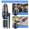 Picture of ATEngeus Compressed Air Duster & Vacuum, 77000 RPM Cordless Air Duster, 3 in1 Air Blower, Detachable Battery, Replaces for Air Cans, Keyboard Cleaner, Vacuum Cleaner for pc