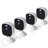 Picture of Rraycom 4pc Mini WiFi Security Camera for Home Security, Baby Monitor-2K HD Indoor Camera, Color Night Vision, AI Motion Detection, Two-Way Audio, SD&Cloud Storage, Alexa & Google Assistant Compatible