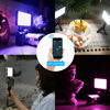 Picture of Weeylite RB9 Portable RGB Video LED Light with App Control,Rechargable 2500K-8500K 360°Full Color 29 Lighting Effects Fill Light Panel with Stand for Video Shooting,TikTok,Portrait,YouTube