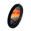 Picture of PROfezzion [2 in 1] 82mm ND Filter [ND2-ND32] and CPL Polarizer Polarizing Filter, Variable Neutral Density Adjustable Fader with 5 Hard Stops for Canon/Nikon/Tamron/Sigma Lenses