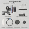 Picture of Nitze Mini Follow Focus Kit with 3 Reversible Drive Gears, 2 Marking Disks, Gear Ring Belt, 15mm Rod and 15mm Rod Clamp with NATO Rail, Support A/B Hard Stops and 360° Infinity Zoom - MF15C