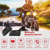 Picture of EJEAS V6 Pro Motorcycle Helmet Bluetooth Headset, 2-Way Motorcycle Intercom 2 Pack, BT5.1, IP65, Support Handsfree, Stereo Music, Motorcycle Communication Systems for ATV, UTV, Dirt Bike, Off Road