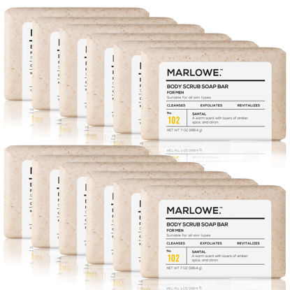 Marlowe. Classic Mens Shampoo and Conditioner Set, Clarifies, Invigorates and Refreshes Hair with Moisturizing Argan Oil & Coconut Oil, All Hair