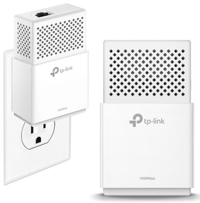 Picture of TP-Link AV1000 Powerline Ethernet Adapter(TL-PA7010 KIT)- Gigabit Port, Plug&Play, Power Saving, Ethernet Over Power, Ideal for Smart TV, Online Gaming