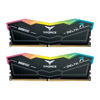 Picture of TEAMGROUP T-Force Delta RGB DDR5 Ram 32GB (2x16GB) 6000MHz PC5-48000 CL38 Desktop Memory Module Ram for 600 700 Series Chipset XMP 3.0 Ready Black - FF3D532G6000HC38ADC01