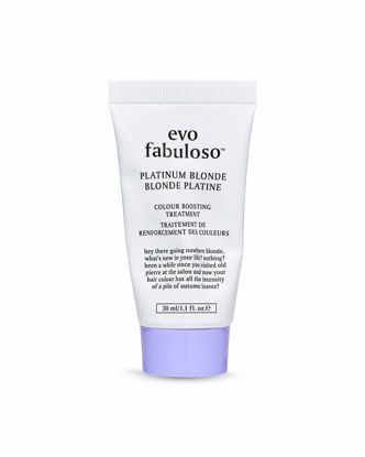 Picture of Fabuloso - Platinum Blonde Color Boosting Treatment - Color Care Conditioner for Color-Treated Hair - Nourishing Hair Treatment for Dry Hair & Instant Colour Boost - 30ml / 1.1 Fl Oz